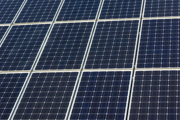 Photovoltaikanlage Auf Dem Dach — Stockfoto