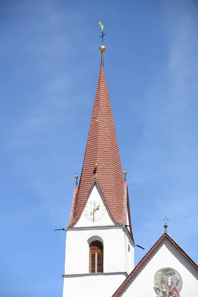 Vue Panoramique Vieille Église — Photo