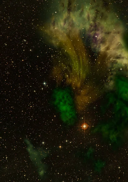 Абстрактный Фон Галактики — стоковое фото