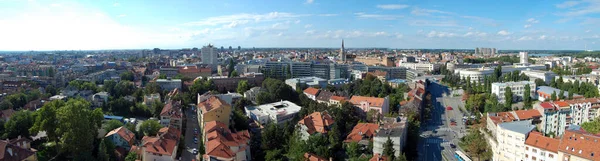 Panorama Novi Sad Srbsku — Stock fotografie