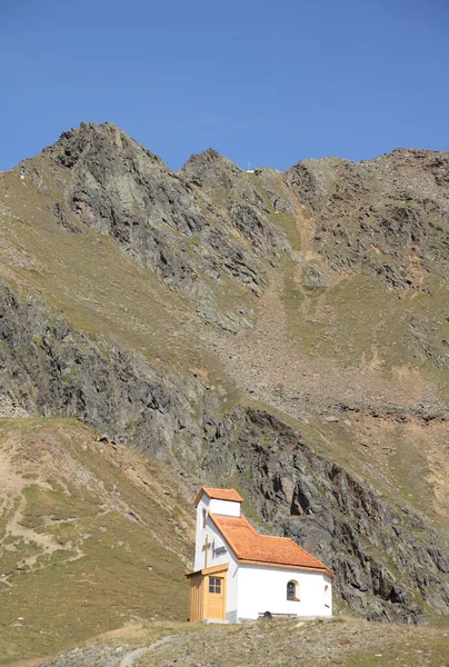 Vista Panoramica Della Vecchia Chiesa — Foto Stock