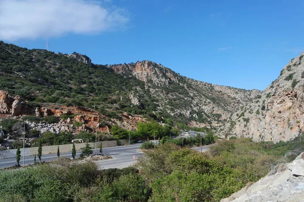 Berglandschap Kreta — Stockfoto
