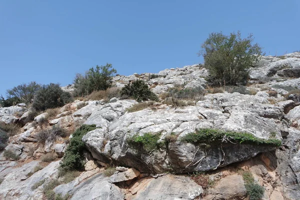 Lasithi Platosunda Kaya Oluşumları — Stok fotoğraf