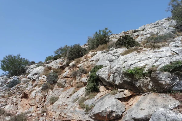 Lassithi高原上的岩层 — 图库照片