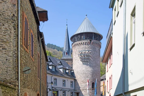Wieża Miejska Traben Trarbach — Zdjęcie stockowe