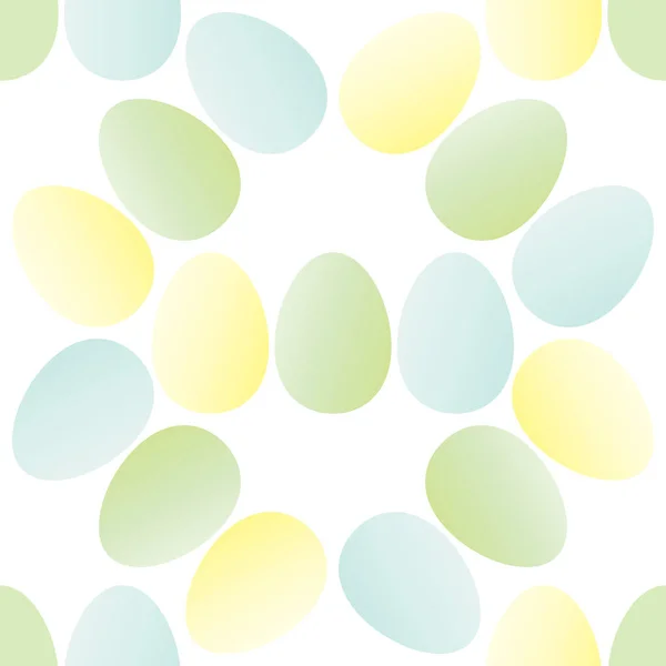 Seamless Pattern Easter Eggs Pastel Tones — Stock Photo, Image