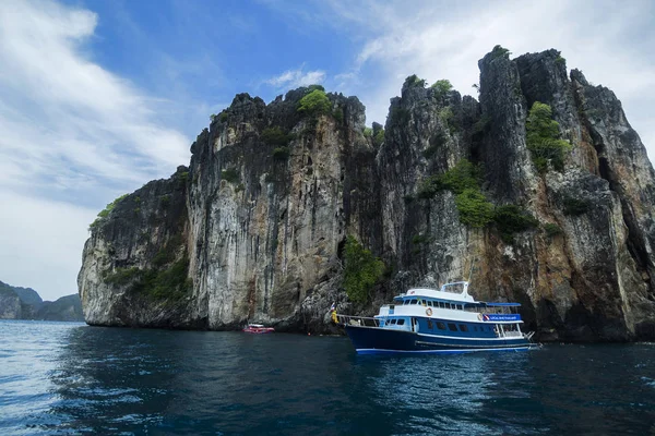 Thailand Dans Mer Andaman Koh Bida Nok Sur Île Phi — Photo