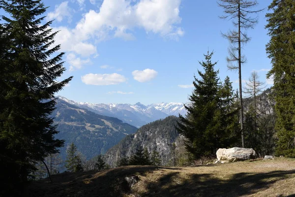 Lienzer Dolomiten Dolomitenhütte Pustertal Tal Villgrater Berger Spitzkofel Abhang Felshügel — Stockfoto