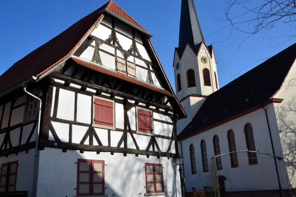 Schilderachtig Uitzicht Kerk Architectuur Details — Stockfoto