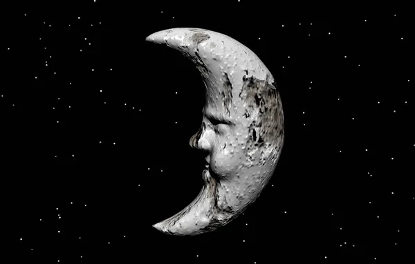 Hombre Luna —  Fotos de Stock