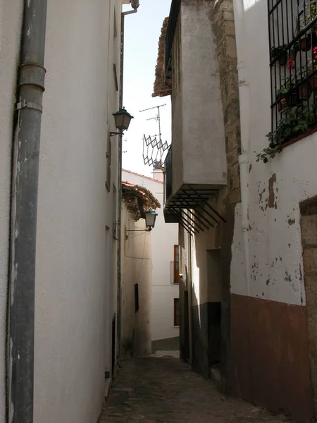 Vistas Urbanas Fachadas Casa Morella Província Castellon Espanha — Fotografia de Stock