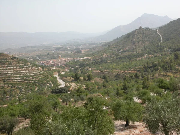 Landscape Costa Blanca Spain — Stock Photo, Image