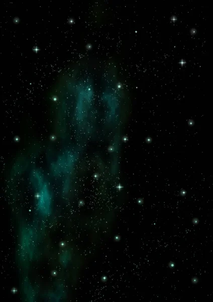 Μικρό Μέρος Ενός Άπειρου Αστρικού Πεδίου Του Διαστήματος Στο Σύμπαν — Φωτογραφία Αρχείου