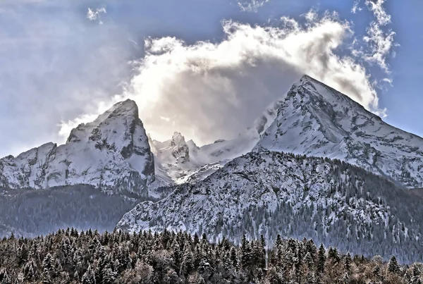 Alpenpanorama — Stockfoto