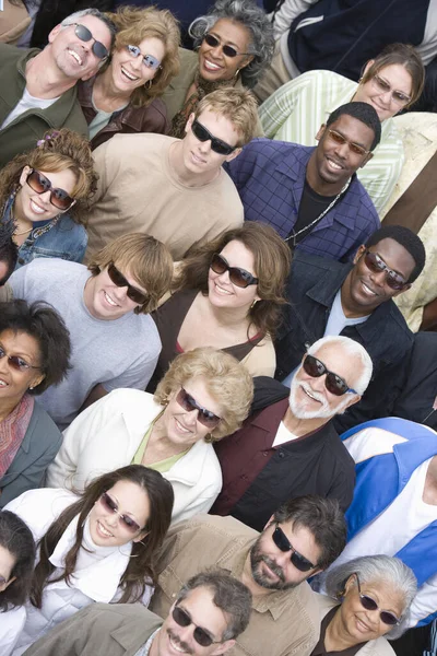 Blickwinkel Von Menschen Mit Sonnenbrille — Stockfoto