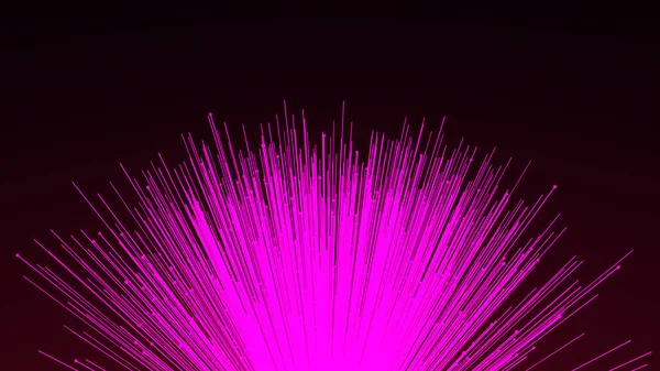 Кабель Мережі Оптичного Волокна Футуристичний Фон Візуалізація — стокове фото