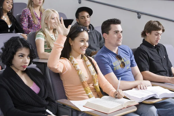 Group Student Studying Together Classroom — Stock Photo, Image
