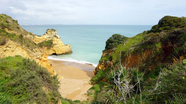 Praia Dedona Ana Sulla Costa Dell Algarve — Foto Stock