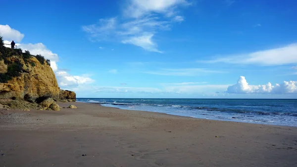 Beach Oura Algarve Coast Portugal — Stock Photo, Image