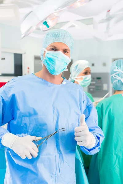 Лікарня Хірургічна Команда Операційній Кімнаті Або Клініки Працює Пацієнта Можливо — стокове фото