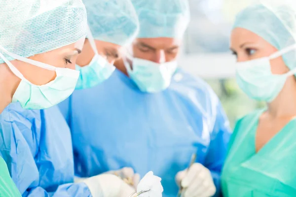 Hospital Surgery Team Operating Room Clinic Operating Patient Perhaps Emergency — Stock Photo, Image