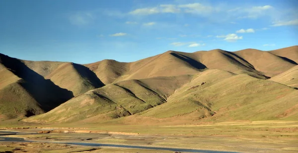 Hegyek Tibeti Hegyvidéken — Stock Fotó