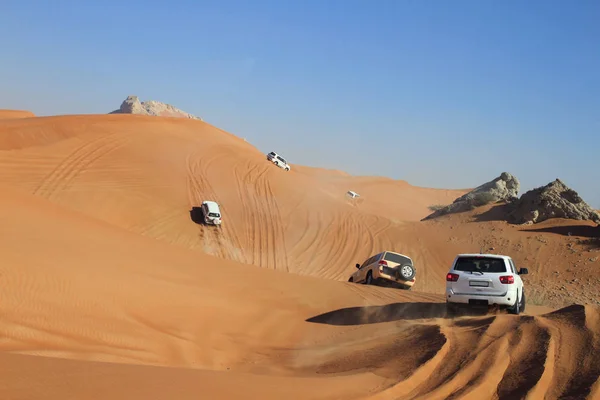 Passeio Jipe Deserto Hatta — Fotografia de Stock