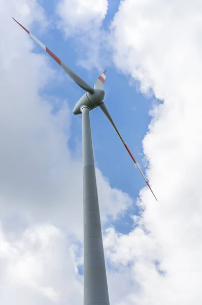 Energías Renovables Como Energía Eólica Obtenida Través Turbinas Eólicas —  Fotos de Stock