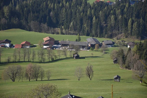 Salzachtal Salzach Góra Główny Grzbiet Alpejski Venedigergruppe Hohe Tauern Park — Zdjęcie stockowe