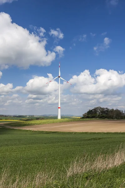 Větrné Turbíny Větrná Energie — Stock fotografie