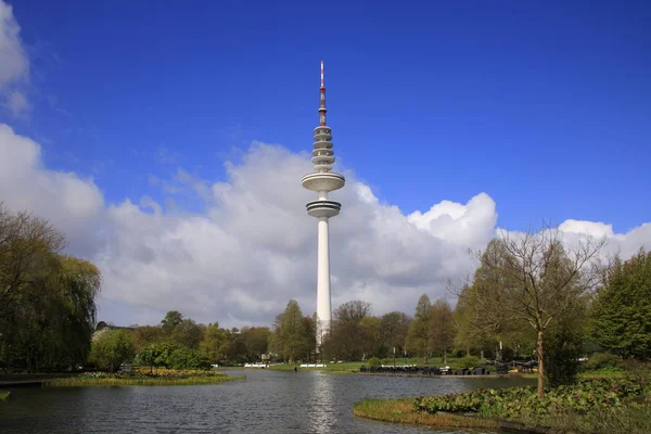 Вид Телевізійну Вежу Гамбурга — стокове фото
