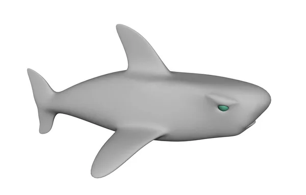 Mořský Žralok Nebezpečný Dravec — Stock fotografie