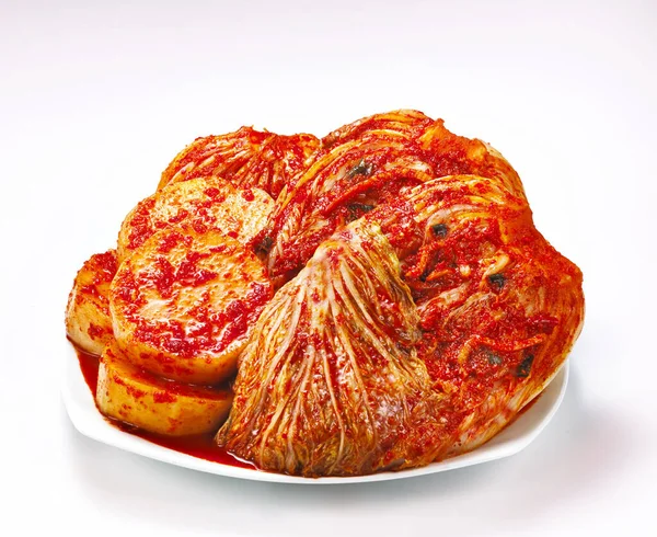 Kimchi Kohl Koreanischen Stil Aufgegeben — Stockfoto