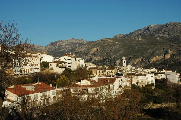 地中海に面した家のファサードスペインコスタブランカ — ストック写真