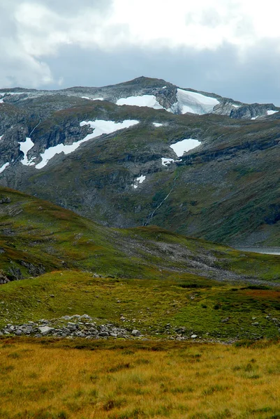 Noorwegen Natuur Landschap Achtergrond — Stockfoto