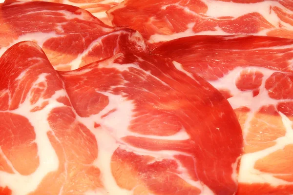 Italian Sliced Coppa Pork Prosciutto Traditional Breakfast — Stock Photo, Image