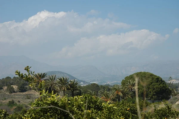 Landscape Costa Blanca Spain — Stock Photo, Image