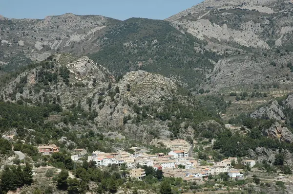 Landscape Costa Blanca Spain — Stock Photo, Image