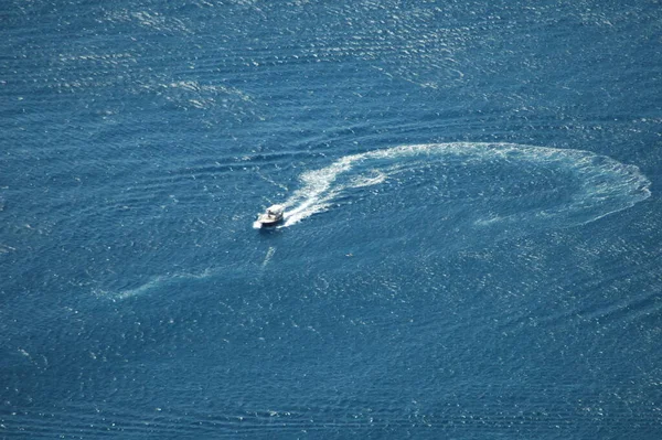 Парусники Моторные Лодки Средиземном Море Испания — стоковое фото