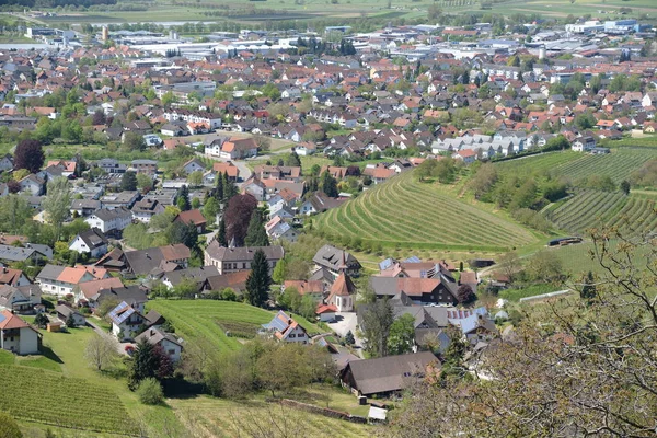 Malerischer Blick Auf Die Stimmungsvolle Dorflandschaft — Stockfoto