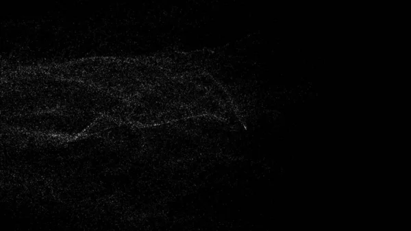 抽象的な背景の小さい粒子から成る レンダリング — ストック写真