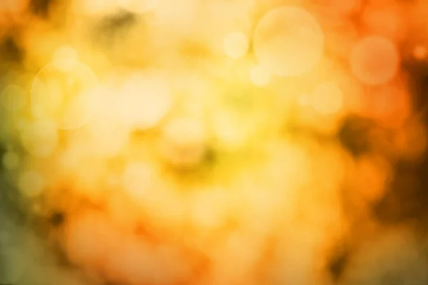 Abstracte Achtergrond Lichtgevende Herfst Kleuren Met Bokeh — Stockfoto