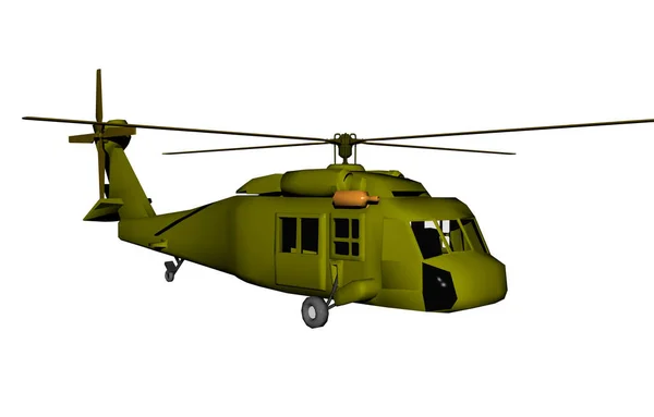 Helicopter Transportation Air Plane — Stock Photo, Image