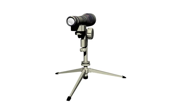 Lookout Telescope Sightseeing Binoculars — Stock Photo, Image