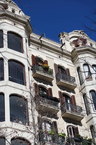Secesyjna Architektura Barcelonie — Zdjęcie stockowe