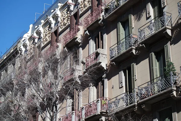 Jugendstilarchitektur Barcelona — Stockfoto
