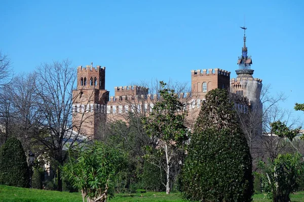 Castle Three Dragons Barcelona — Stock Photo, Image