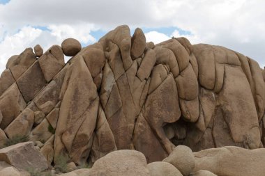 Granitfelsen im Joshua Tree Nationalpark, Kalifornien, USA.   clipart