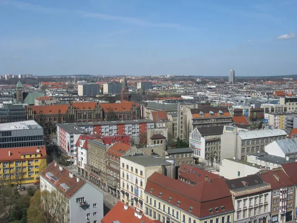 Vista Szczecin Szczecin —  Fotos de Stock