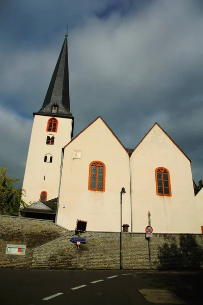 Protestantse Kerk Traben Trarbach Wijk Traben — Stockfoto